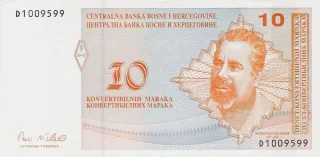 Bosnia and Herzegovina 10 Konvertibilnih, 1998 image